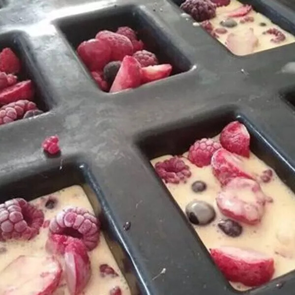 Mes petits clafoutis aux fruits rouges