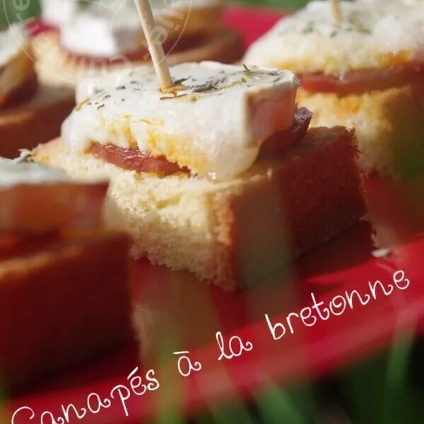 Canapés à la bretonne