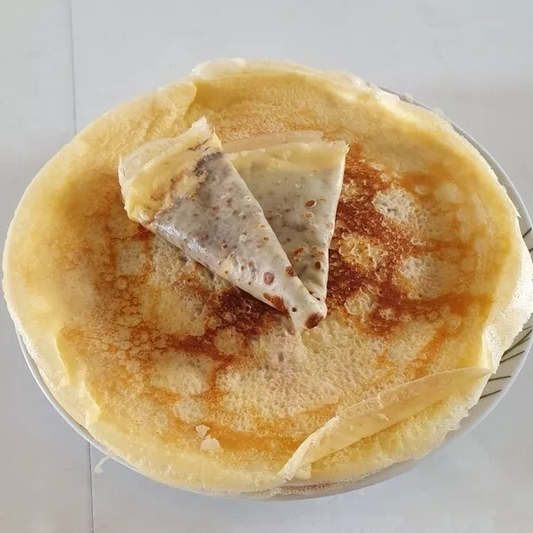 Pâte à Crêpes à la vanille et au rhum