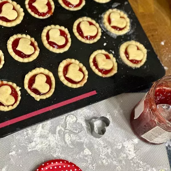 Tartelettes coeurs