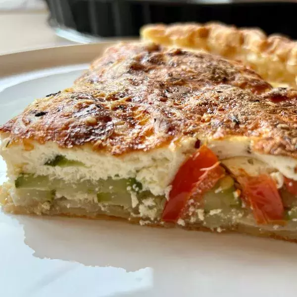 Tarte aux légumes d'été - Chez Nanou