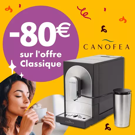 CANOFEA® - Machine à café à grains