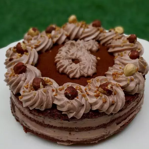 Layer cake choco nutella