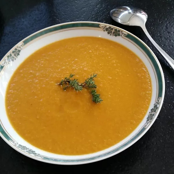 Velouté aux légumes du soleil (sans gluten)