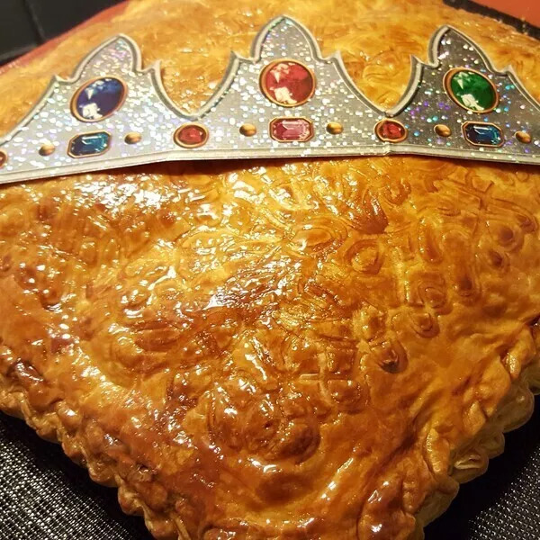 Galette des Rois Carrée aux Amandes, Pommes et Spéculoos