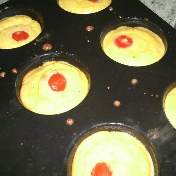 clafoutis tomates cerises et moutarde