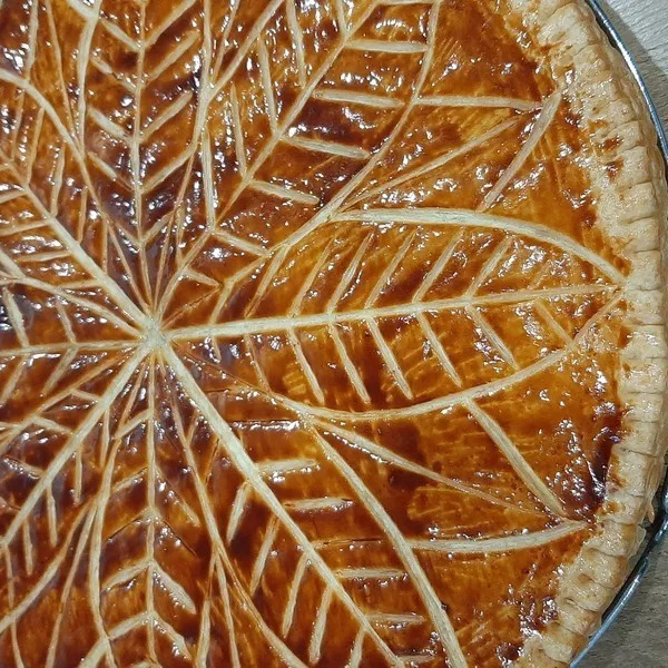 Galette des rois frangipane