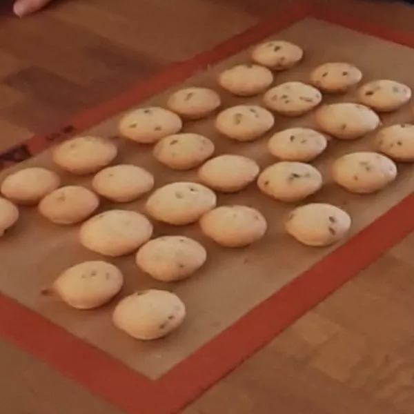 Financiers aux pépites de chocolat 