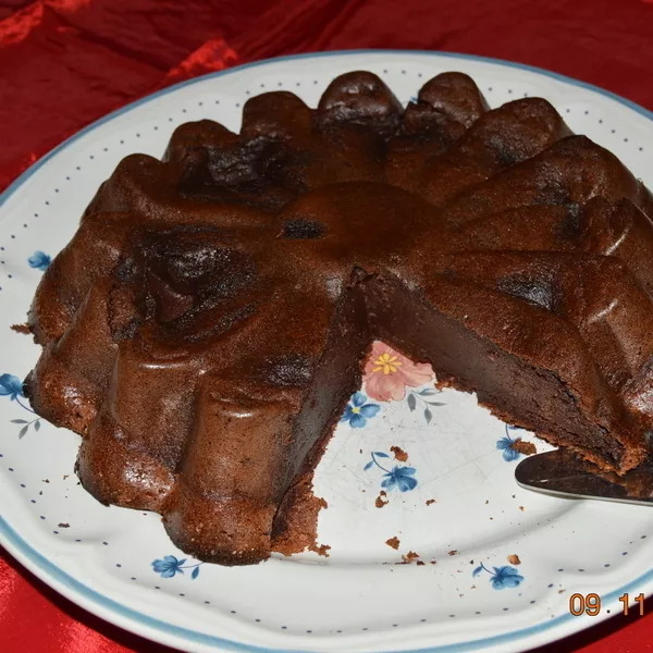 Gâteau magique au chocolat