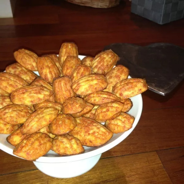 mini madeleines au chorizo