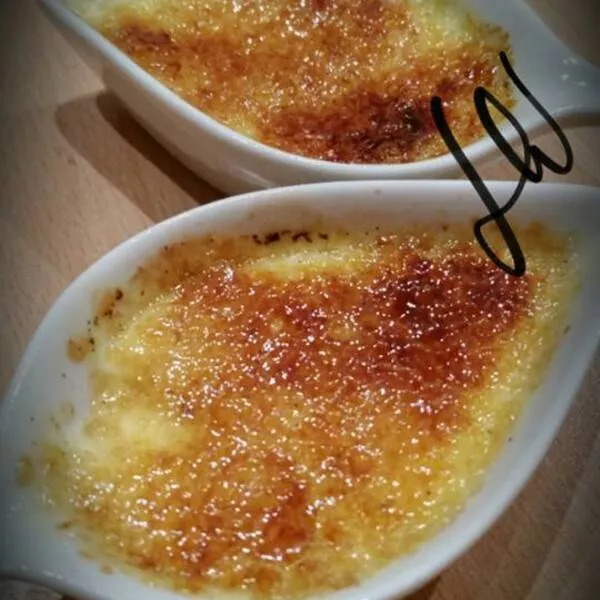 Crème brûlée de inie