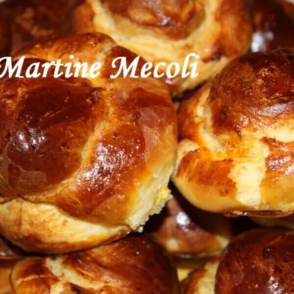 Brioches parisiennes sans cook'in