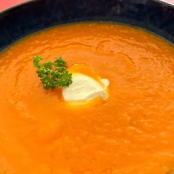 Crème de carottes et de potiron