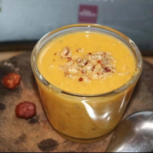 velouté de butternut et noisette