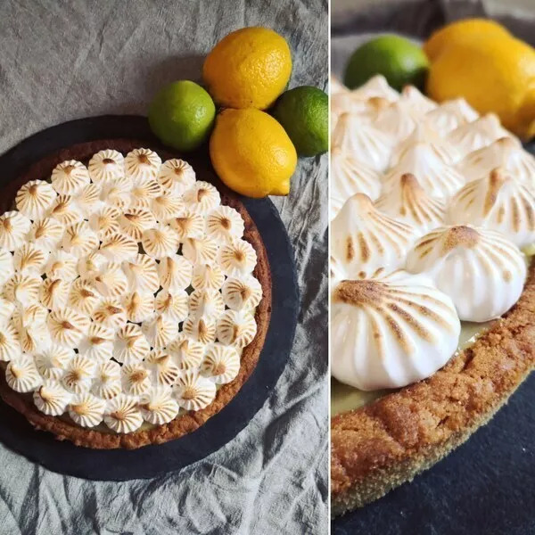 Tarte au citron meringuée