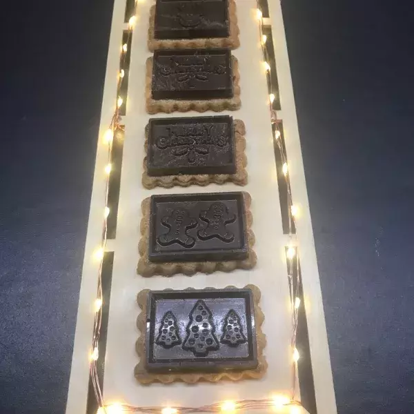 Petits beurre au chocolat 