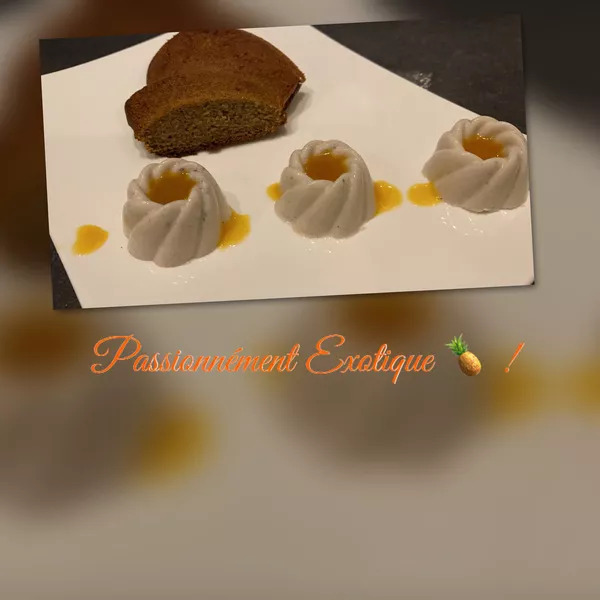 PANNA COTTA Coco & Coulis Orange Passion