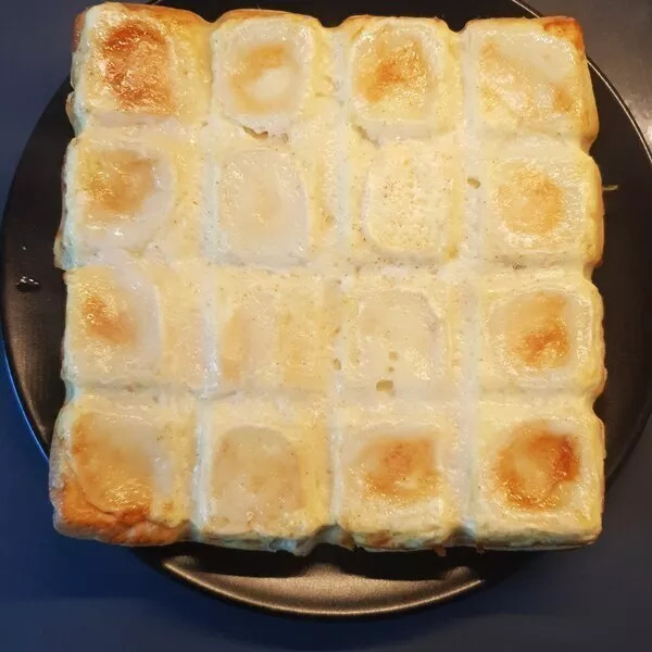 Croque tablette au chévre