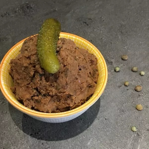 Rillette de lentilles