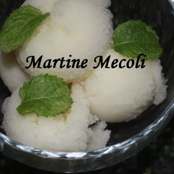 Mix pour sorbet au mojito