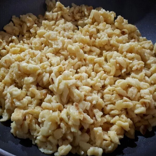 Spaetzle au fromage blanc