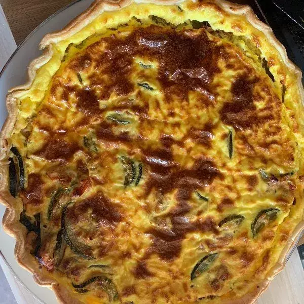 tarte au thon aux légumes du soleil