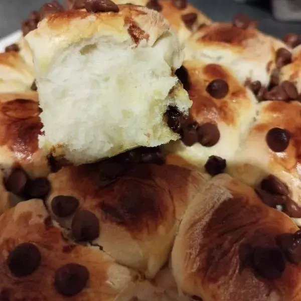 brioche  pépites de chocolat 