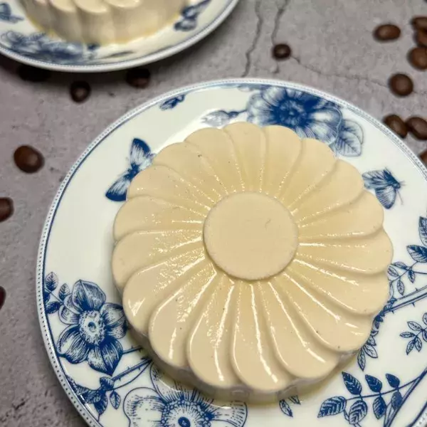 Panna cotta au café