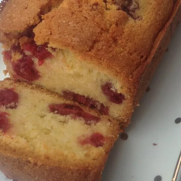 cake aux framboises