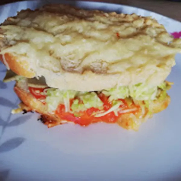 Croque Monsieur courgettes et chèvre