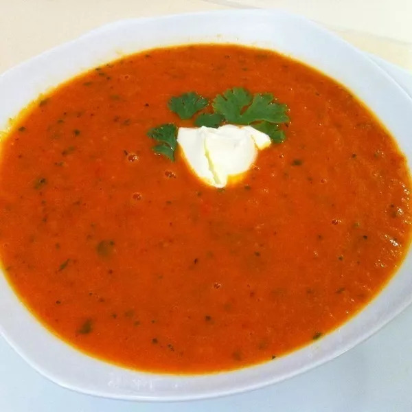 Soupe à la tomate