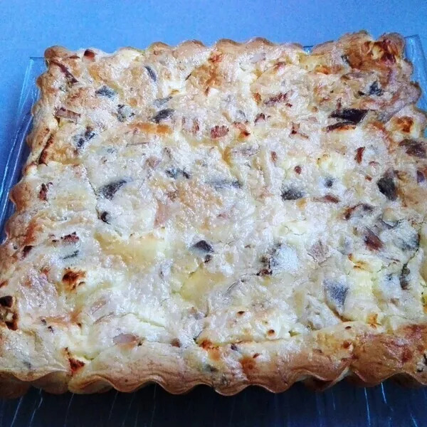 QUICHE AU POULET ET FROMAGE FRAIS