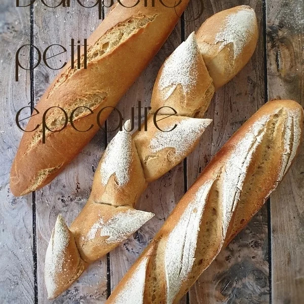 Baguettes à l'épeautre