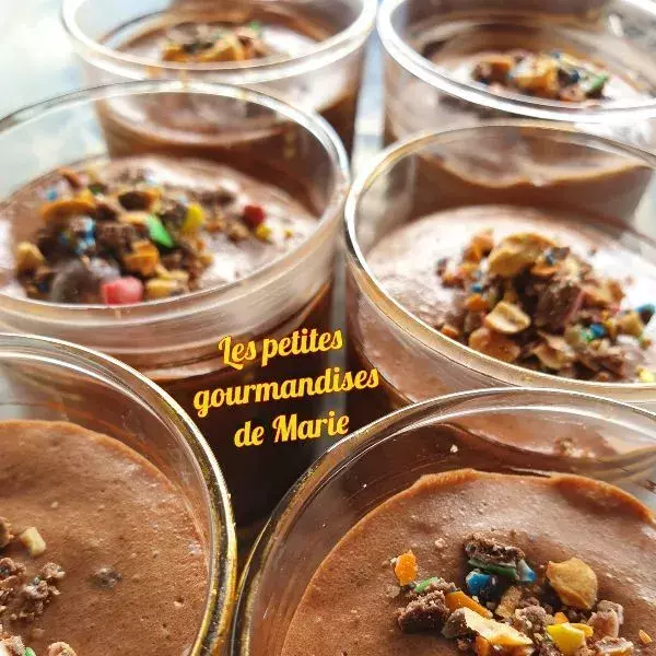 Mousse au chocolat sans oeufs