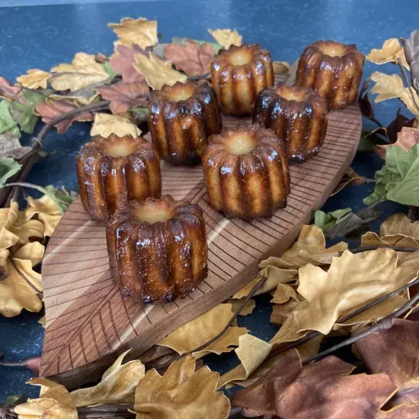 Cannelés sans sucre raffiné à l'érable 