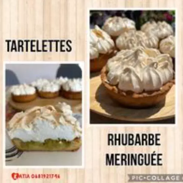 Tartelettes à la rhubarbe