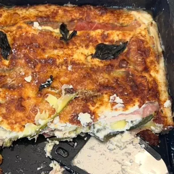 Parmigiana Blanche De Courgette