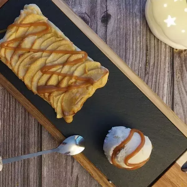Tarte aux pommes express