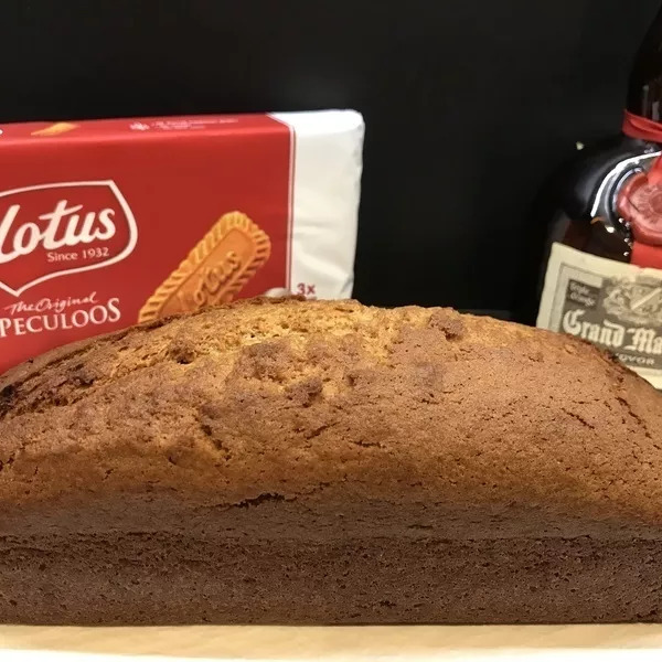 Cake au spéculoos et Grand Marnier 