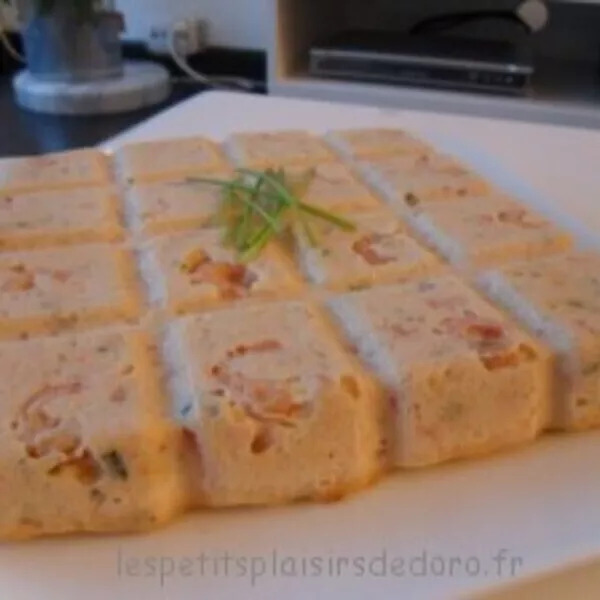 TERRINE DE SAUMON AUX CREVETTES