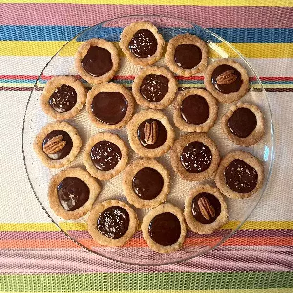 Tartelettes Chocolat Pécan Noisettes