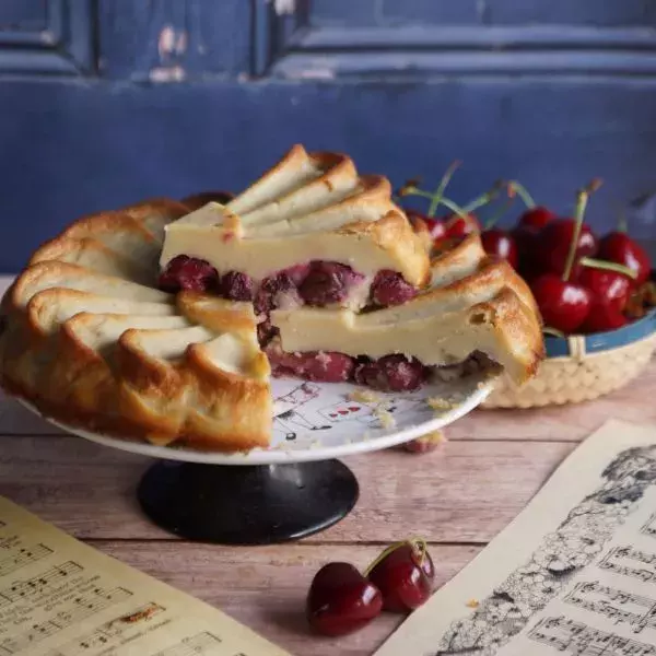 Clafoutis aux cerises allégé