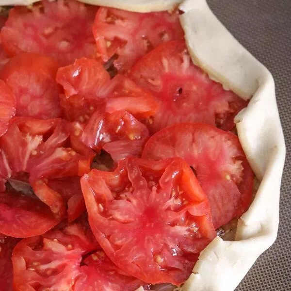 Tarte à la tomate