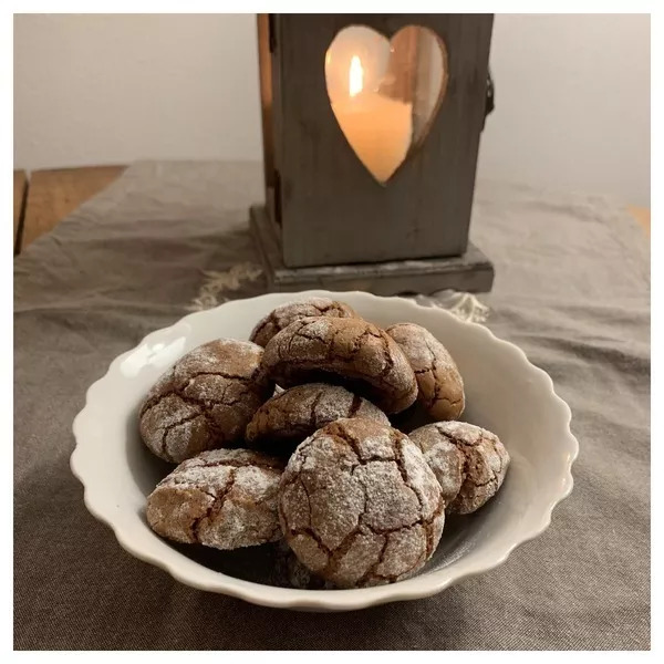 Crinkles au chocolat