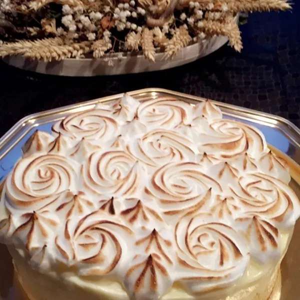 Gâteau nuage au citron meringué 