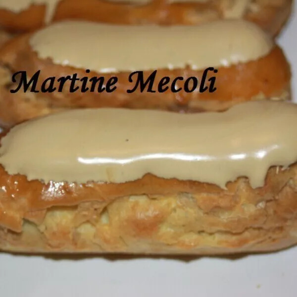 Eclairs au café sans cook'in