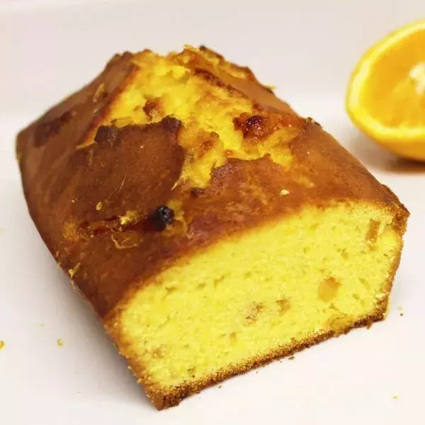 Cake orange confite