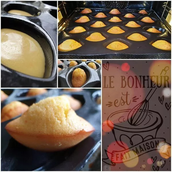 Madeleines à l'orange