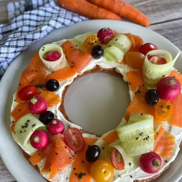 Tarte couronne apéritive