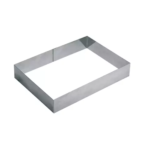 Cadre Rectangulaire inox pour 20/24 parts